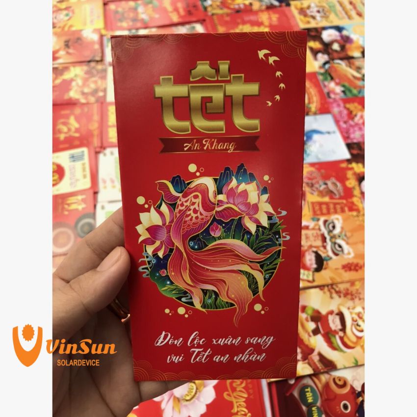 Combo Bao Lì Xì Đón Xuân Quý Mão Giấy C150 Loại Giấy Dày Đẹp Kiểu Dáng Theo Yêu Cầu Kích Thước Đúc Vừa Tờ 500K