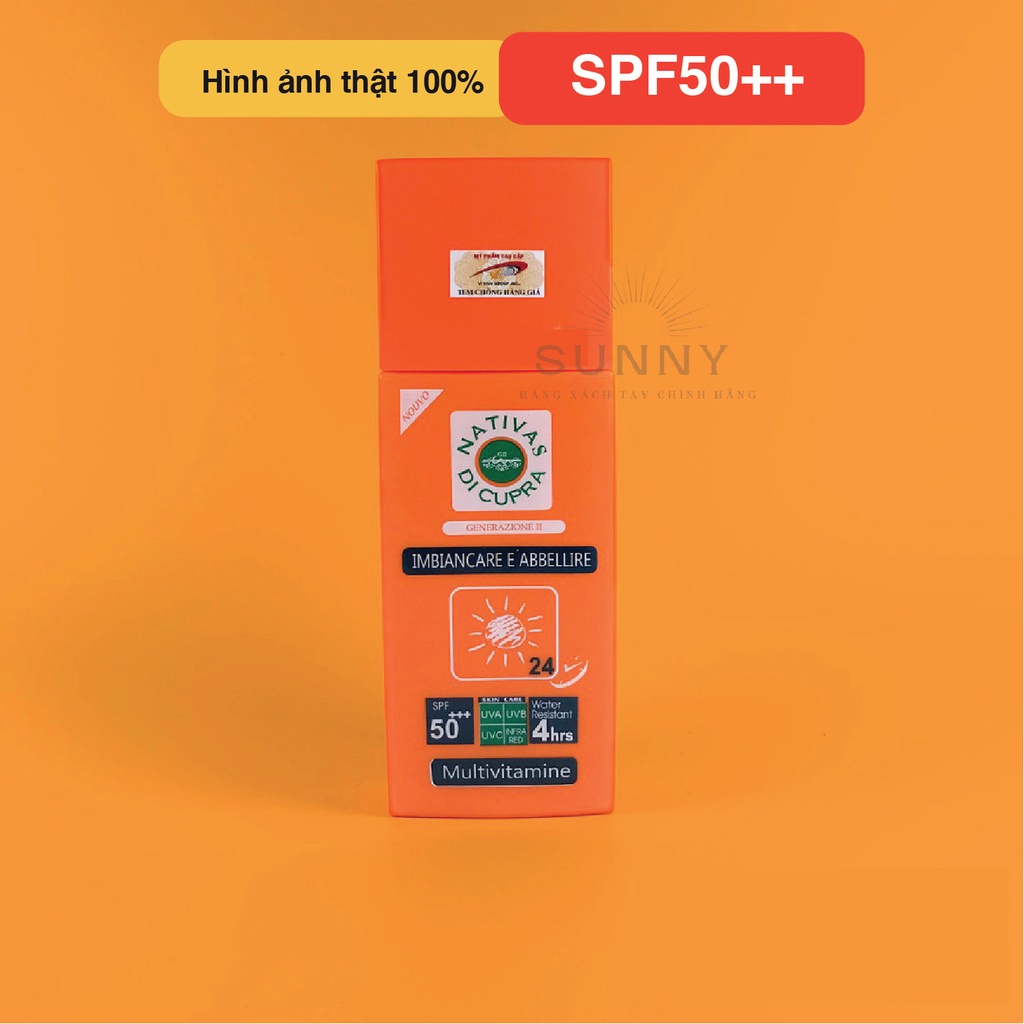 Kem chống nắng NATIVAS DICUPRA SPF50++