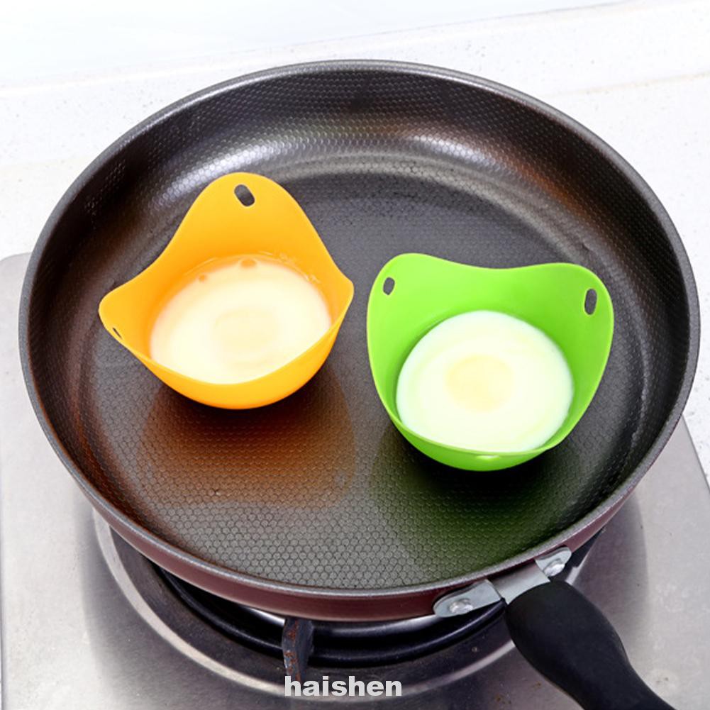 Set 4 Khuôn Silicone Hấp Trứng Chống Dính Dễ Dàng Làm Sạch