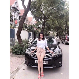 Quần sooc đũi Topshop nữ xuất xịn