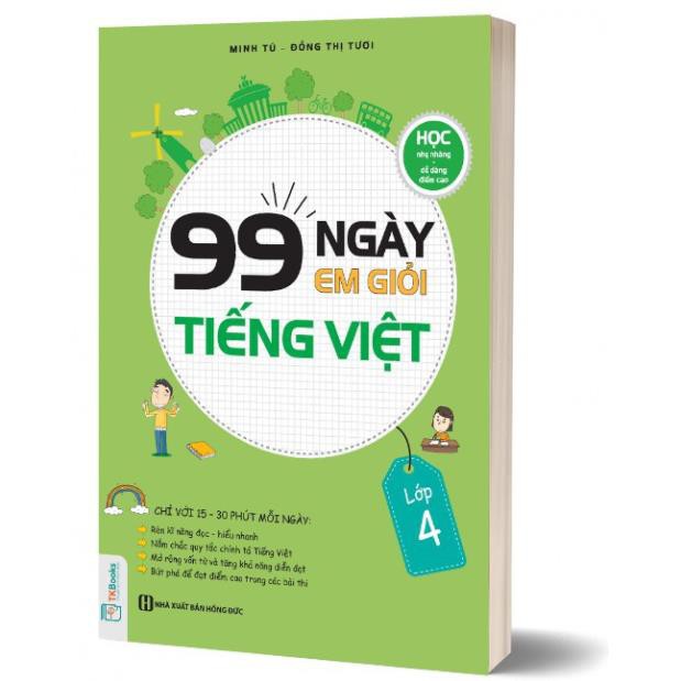 Sách - 99 ngày em giỏi tiếng việt lớp 4