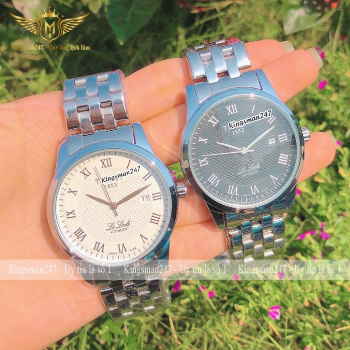 Đồng hồ nam chính hãng TS 1853 dây thép không gỉ cao cấp, mặt vân cực đẹp sang trọng giá rẻ [Tặng thêm pin] | BigBuy360 - bigbuy360.vn