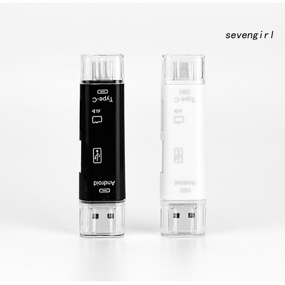 Đầu Đọc Thẻ Nhớ Usb 2.0 Type-C 3 Trong 1 | BigBuy360 - bigbuy360.vn