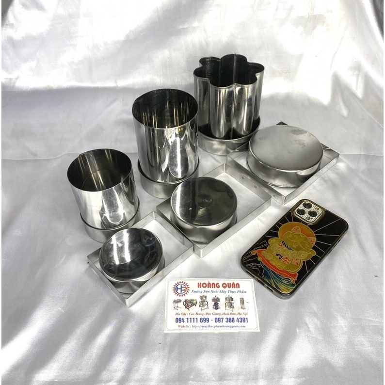 Khuôn làm giò chả hình hoa 6 cánh 1kg