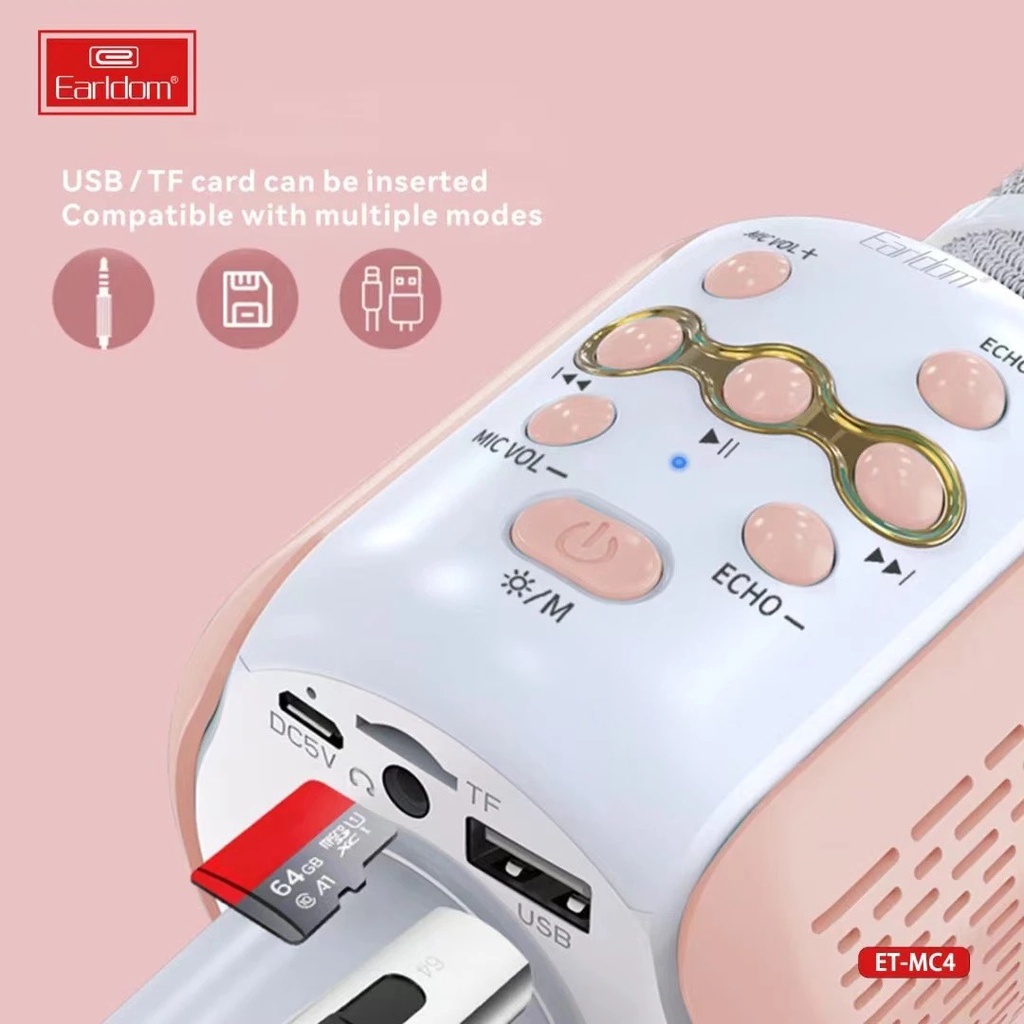 Mic Hát Karaoke Earldom ET - MC4
