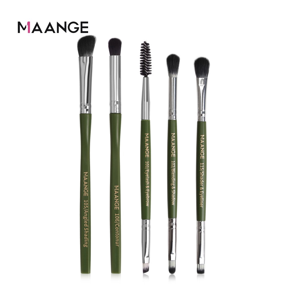 Bộ 5 Cọ MAANGE Dùng Trang Điểm Mắt Làm Đẹp