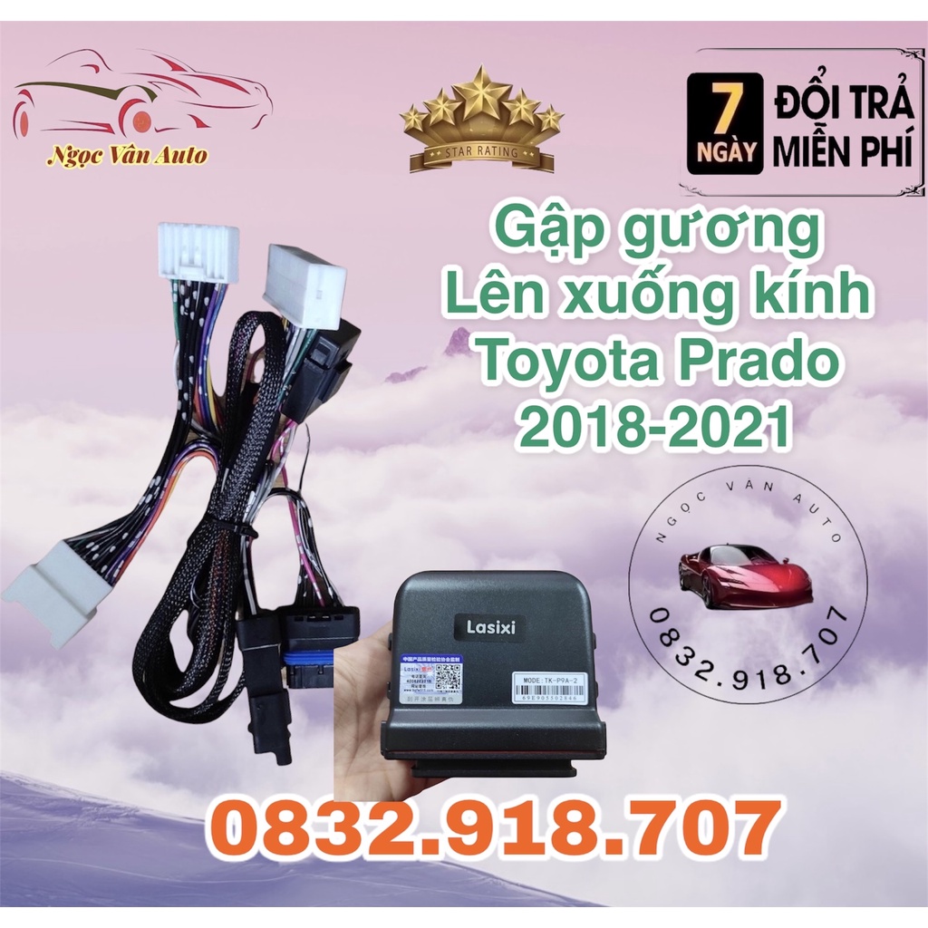 Tự động gập gương lên xuống kính Toyota Prado 2018 - 2021 Hãng Lasixi