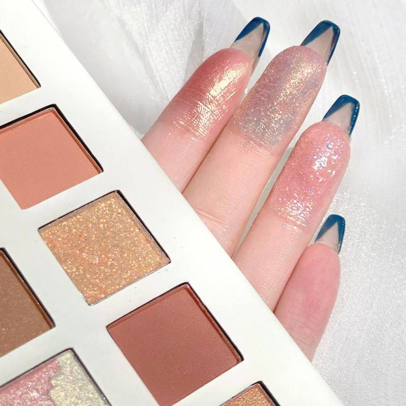 Bảng Phấn Mắt 18 Màu Sắc Lấp Lánh Chống Thấm Nước