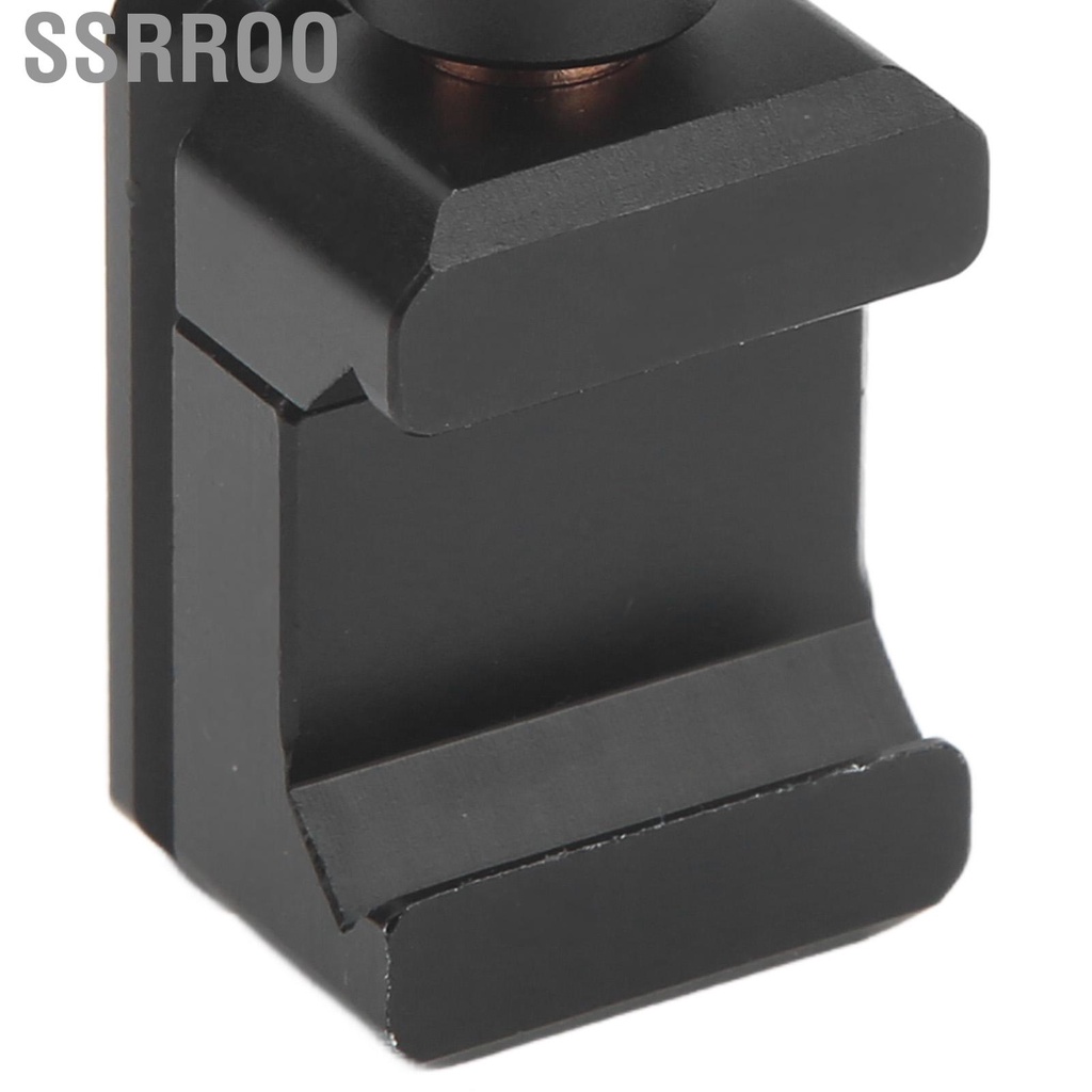 Kẹp khóa NATO tháo nhanh với ren 1/4 3/8 để định vị lỗ mở rộng lồng máy ảnh