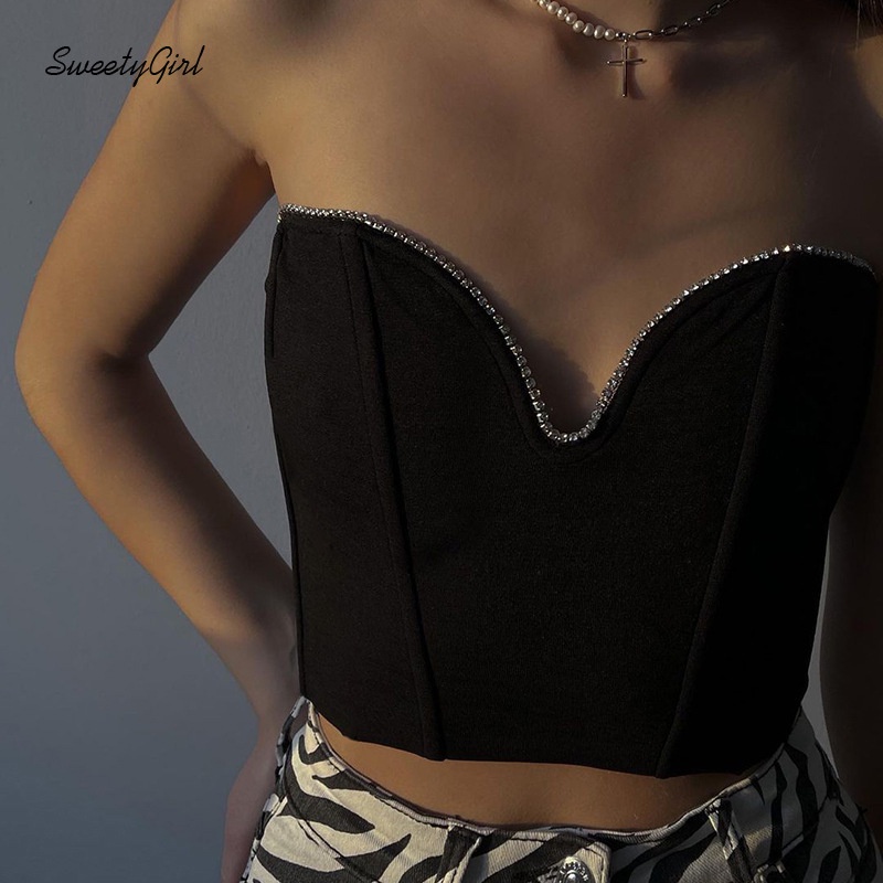 Áo Ống Không Tay Cổ Chữ V Thời Trang Dành Cho Nữ 2022