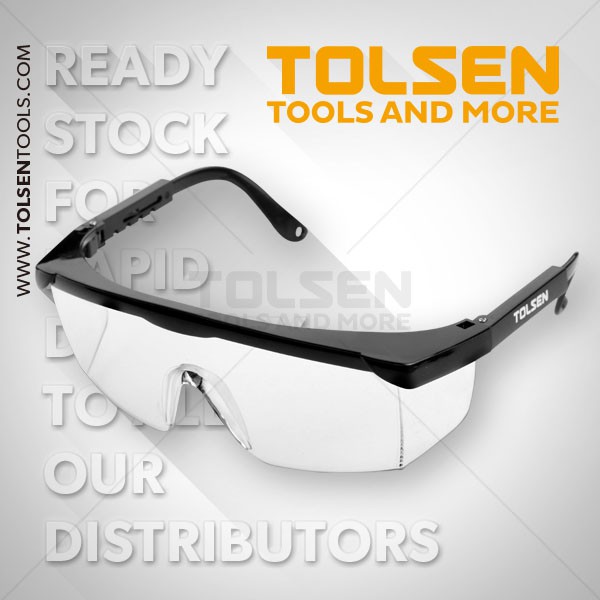 KÍNH BẢO HỘ LAO ĐỘNG TOLSEN INDUSTRIAL ADJUSTABLE SAFETY GOGGLES 45069/ 45071/ 45072/ 4507545073/ 45074