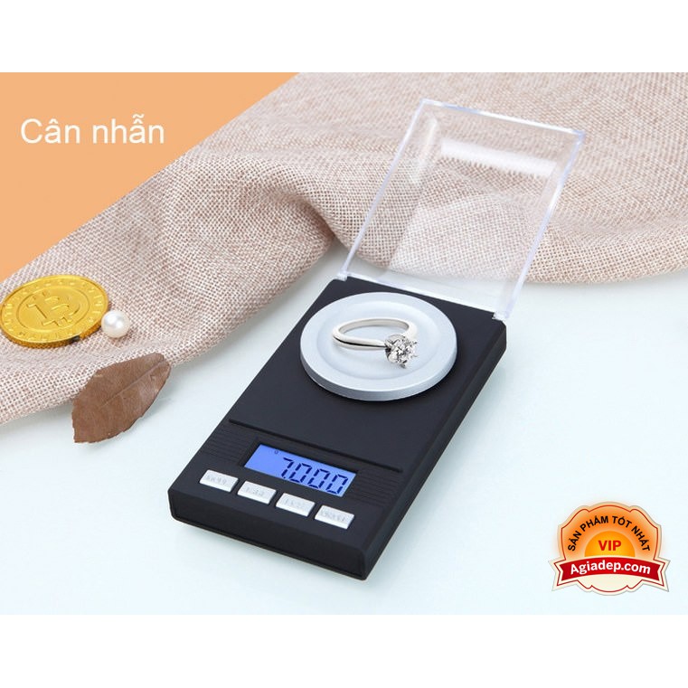 Cân tiểu ly siêu chính xác đến miligram dải cân 100g - 0.001g (Cân vàng bạc đá quí v.v.) - hàng VIP