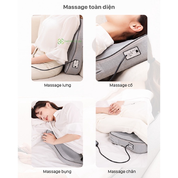 Máy Massage Lưng, Máy Massa Xoa Bóp Hồng Ngoại Cao Cấp Beame V56