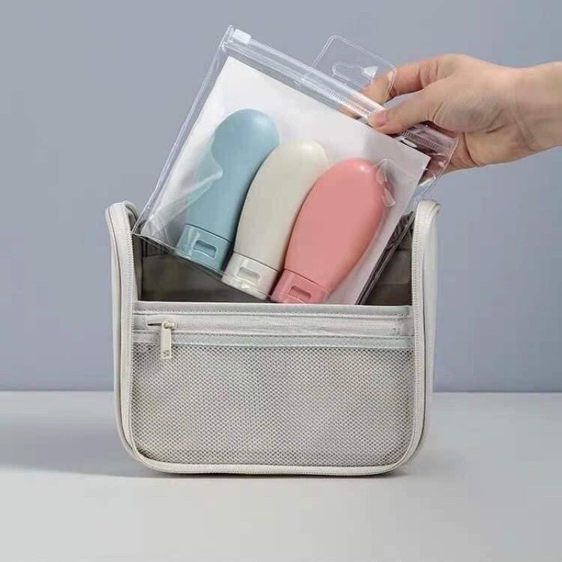 Sét 3 chai chiết mỹ phẩm du lịch 60ml