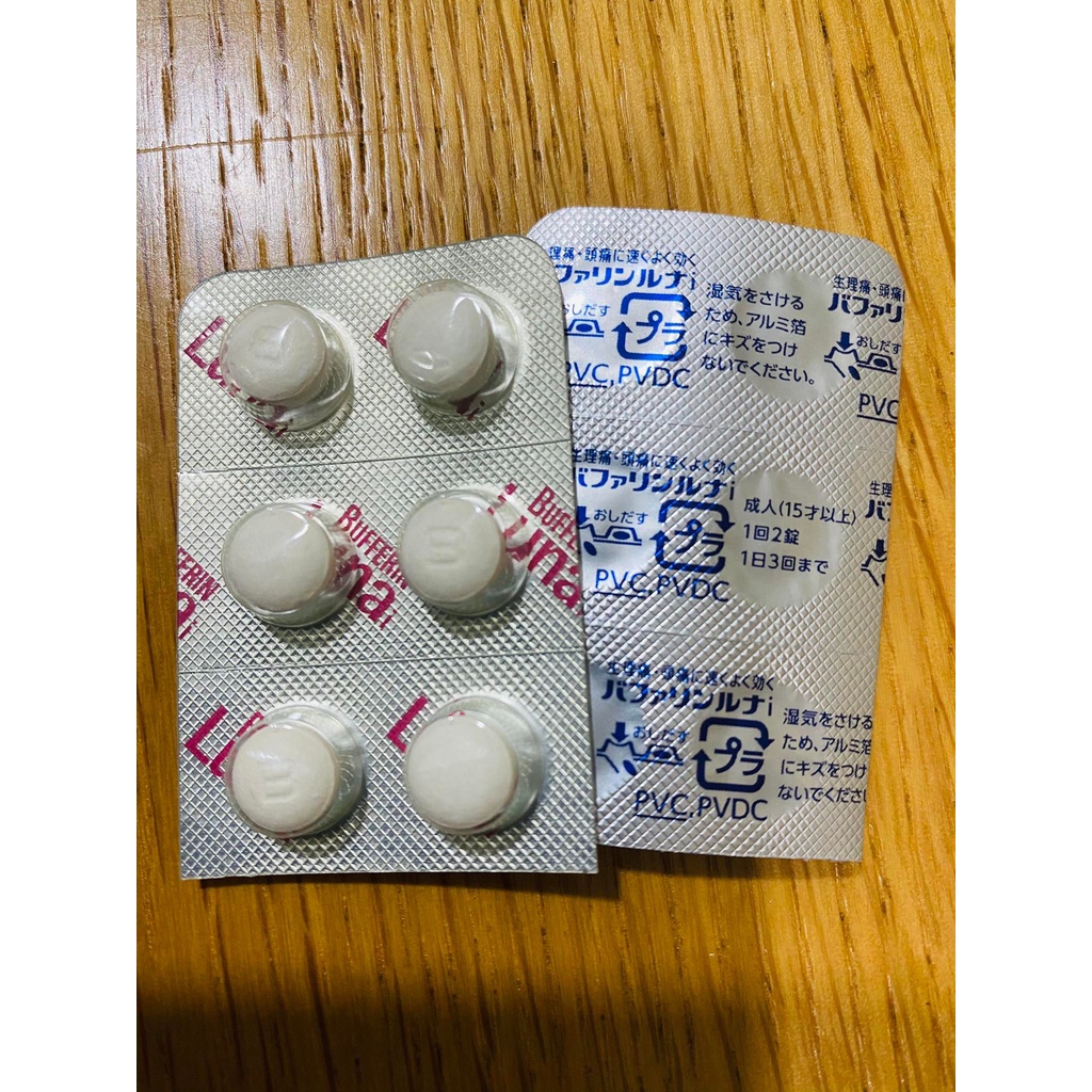 Viên Bufferin Lunai Cho Ngày Dâu Rụng