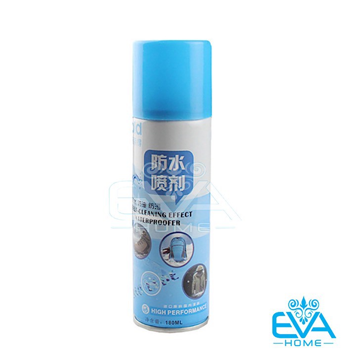 Chai Xịt Phủ Nano Chống Nước Bụi Bẩn Cho Giày Dép Và Quần Áo 180ml