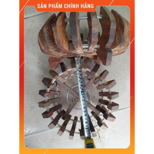 MẪU CHẬU ĐĨA TRỒNG LAN GỖ CĂM XE ĐK 18CM