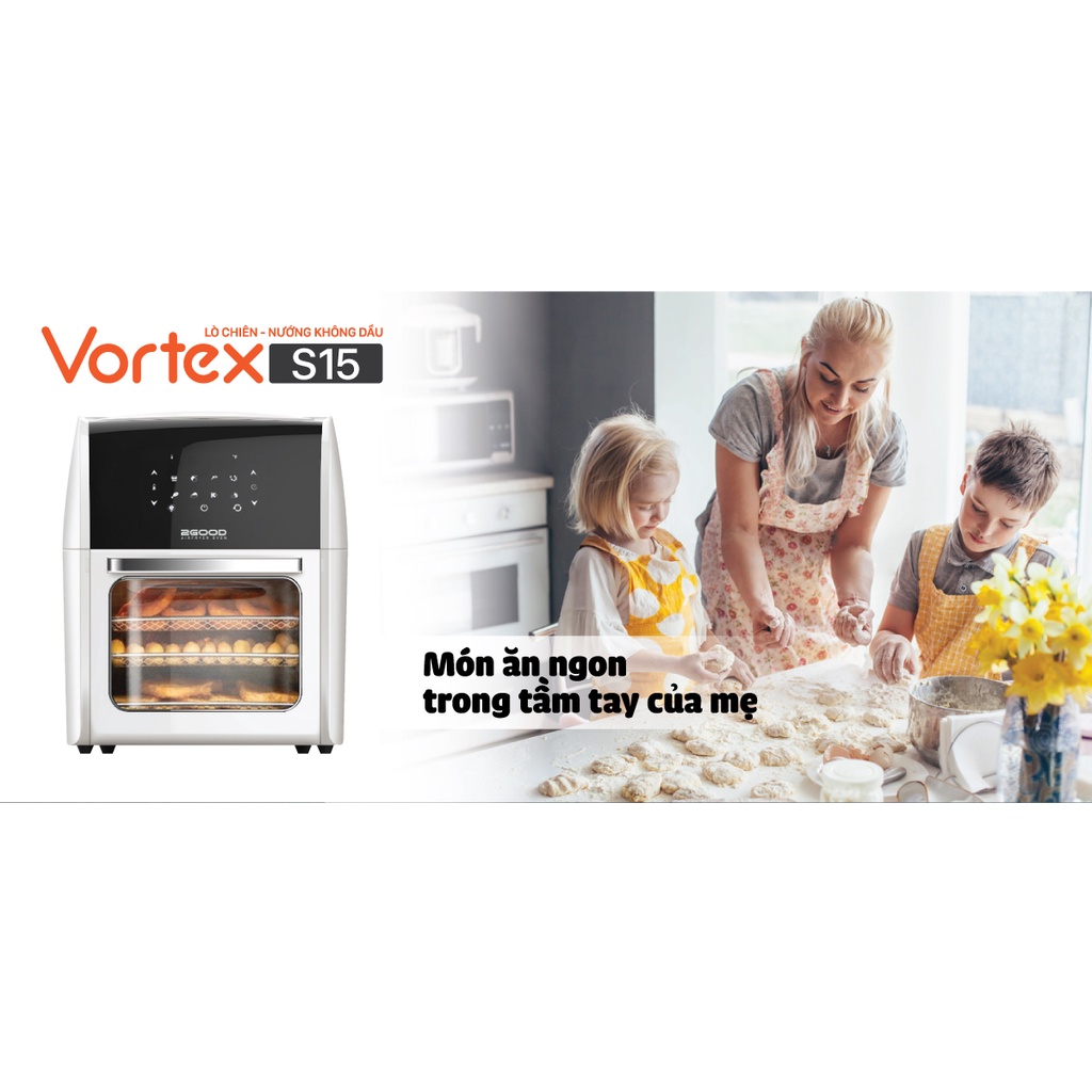 Nồi chiên không dầu 2GOOD Vortex S-15 Air Fryer Oven (12L)