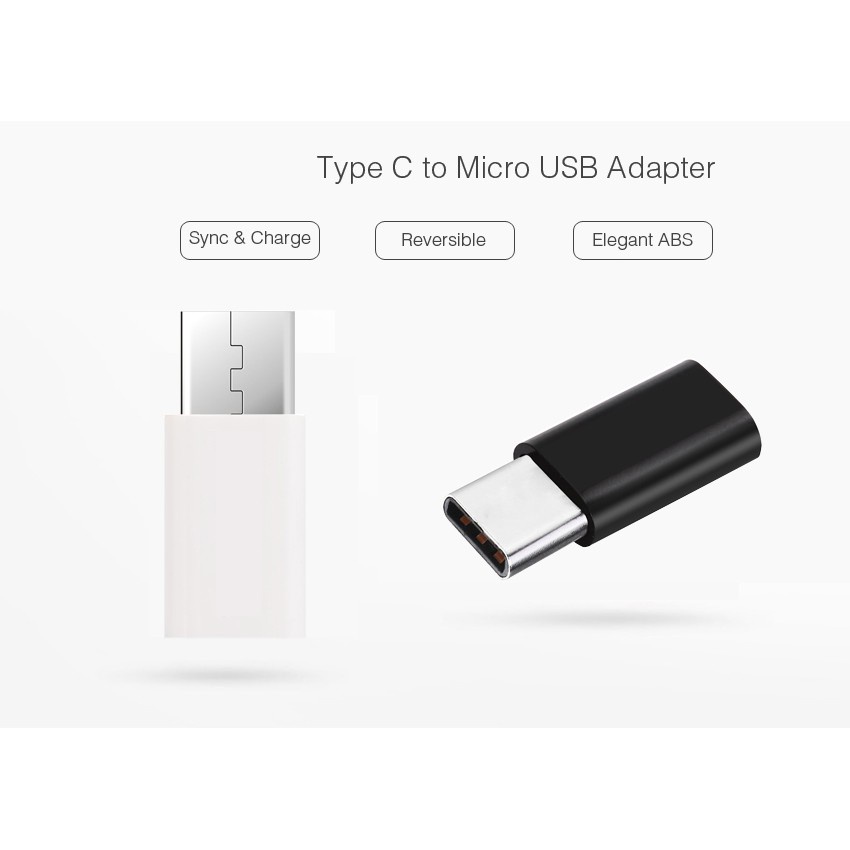Đầu Chuyển Đổi USB 3.1 Type C Đực Sang Micro USB Cái