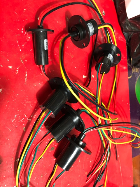 Lõi dẫn điện cho mâm quay toa 4 dây 10A