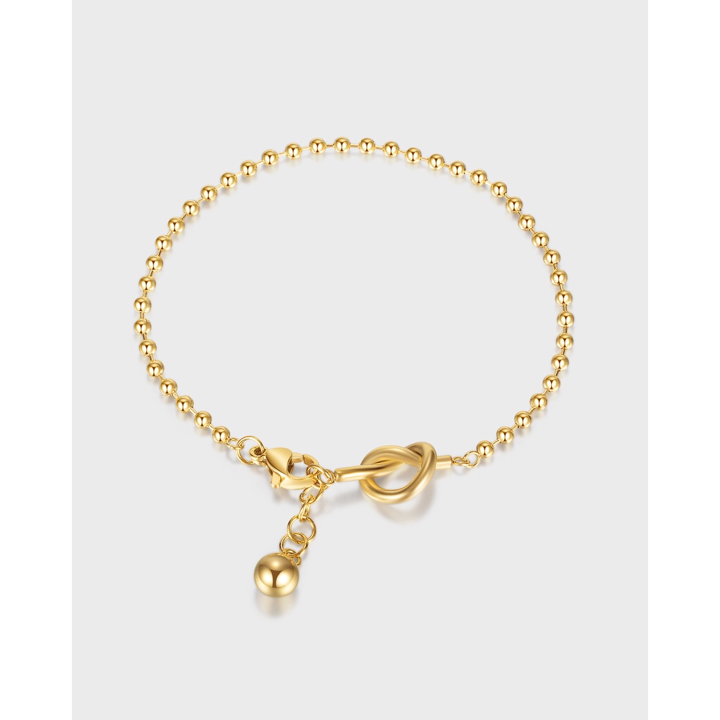 Vòng Đeo Tay Bằng Thép Titan Thiết Kế Đơn Giản Thời Trang Cao Cấp Dễ Phối Đồ Cho Nữ