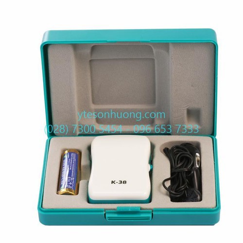 Máy trợ thính có dây 2 tai Axon K38 (nghe điện thoại - hai tai)