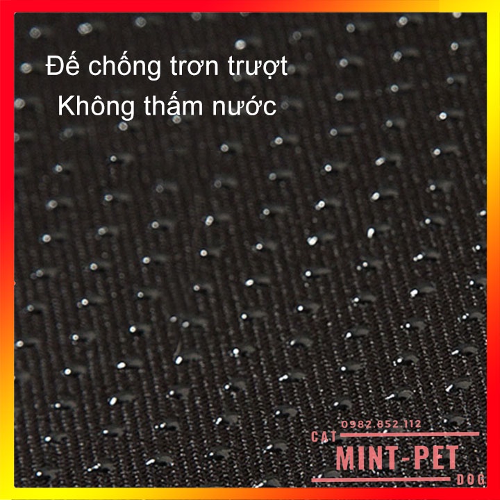 Nhà Đệm Cho Chó Mèo Thú Cưng Kiểu Nhà Chuồng - Ổ Đệm Nằm Gấp Gọn Cho Chó Mèo