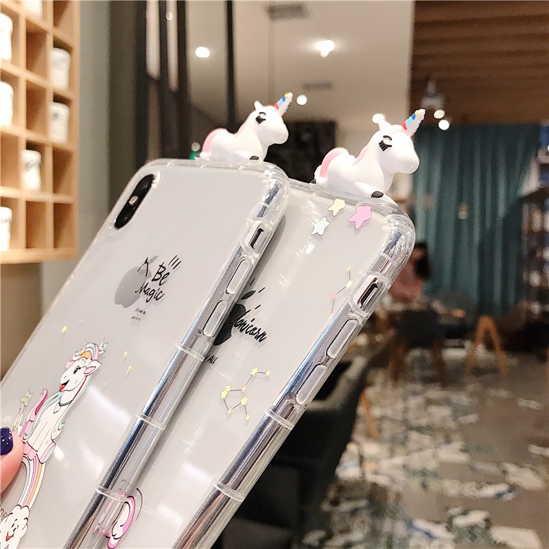 [ IPHONE ] Ốp Lưng Silicon Chống Sốc My Unicorn - I011