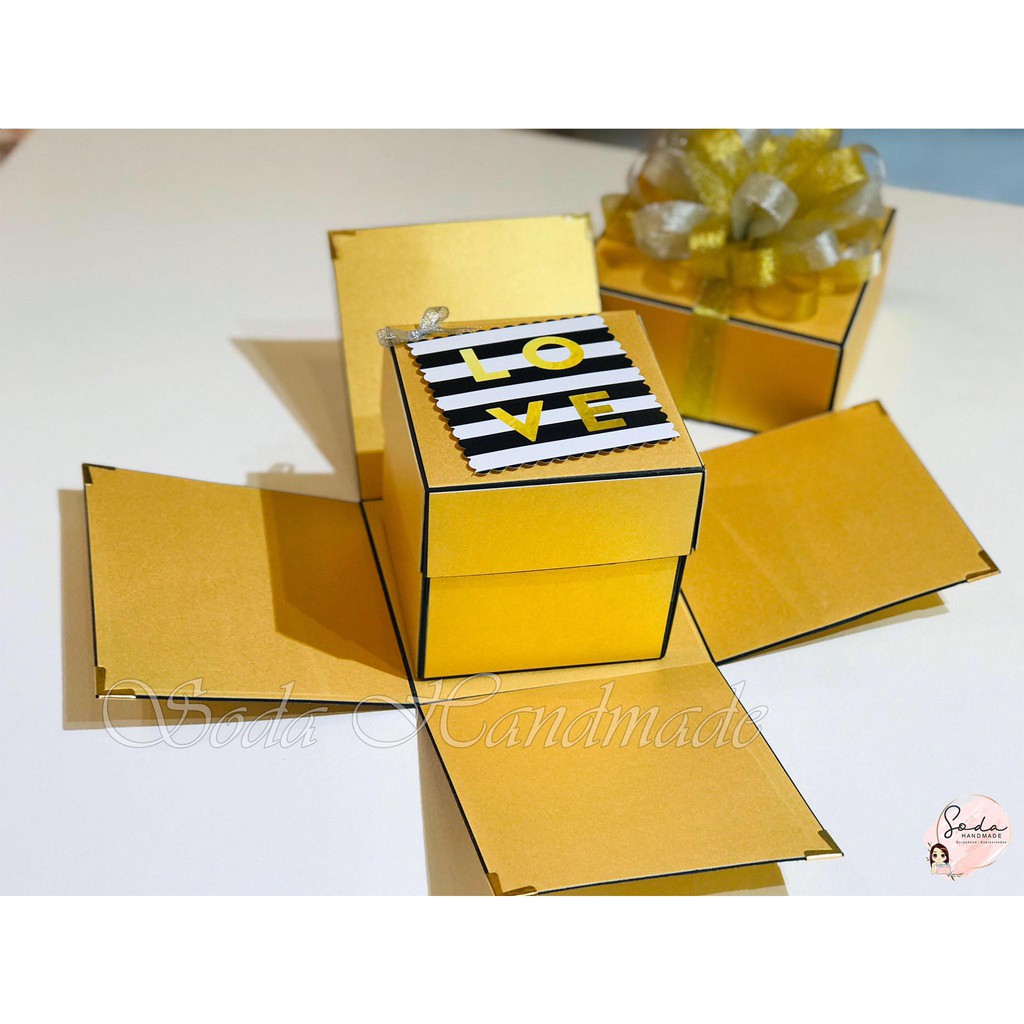 Hộp ảnh tình yêu. Size to 15 cm