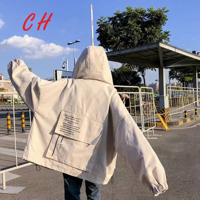 Áo khoác kaki túi chữ lưng COH0519 | BigBuy360 - bigbuy360.vn