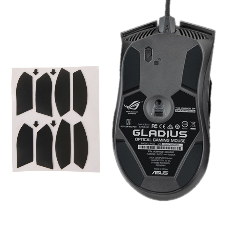 2 Đế dày cho chuột 0.6mm cho Asus ROG Gladius P501