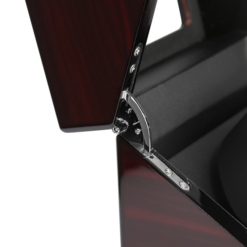 Hộp Đựng Đồng Hồ Cơ 2 Xoay Gỗ Có đèn Led