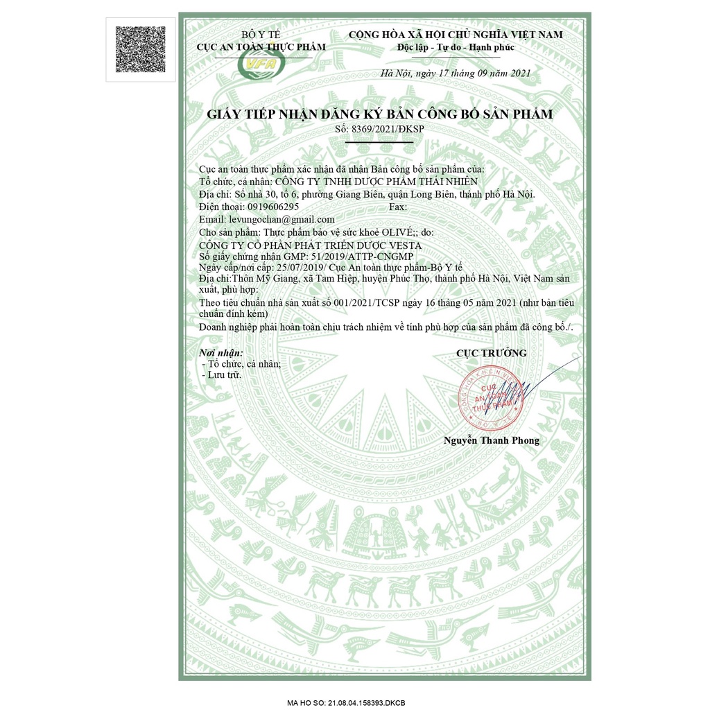 Viên uống Olive - Hỗ trợ giảm mỡ máu, 30 viên