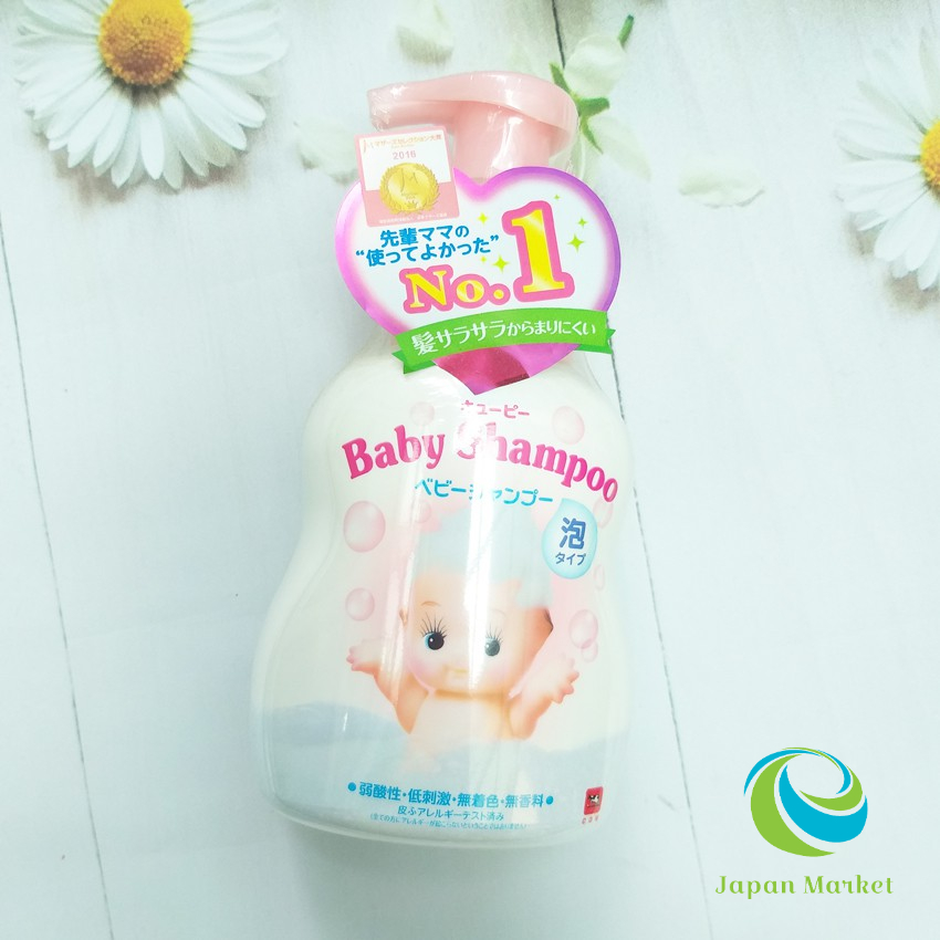 Dầu Gội Không Cay Mắt Cho Bé COW Baby Shampoo 350ml Hàng Nhật