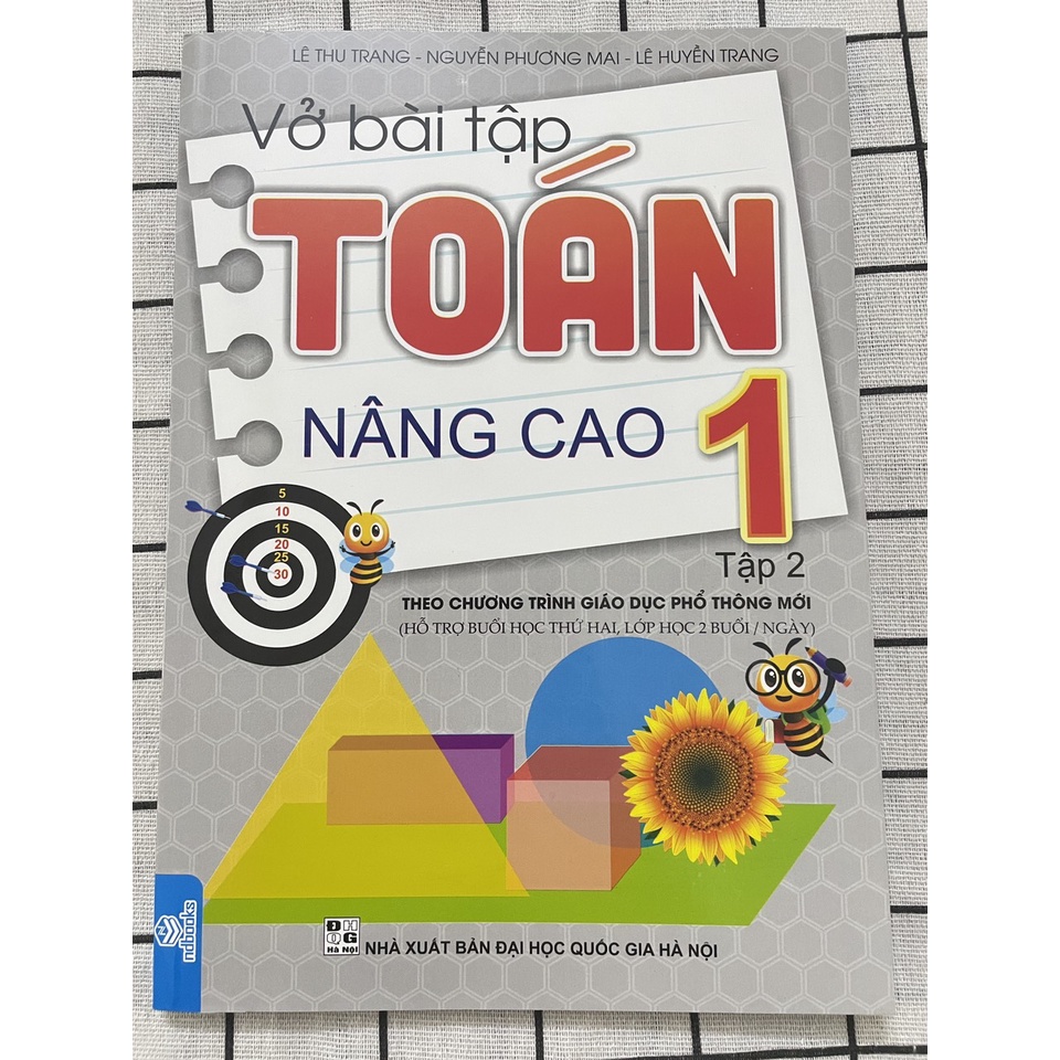 Sách Vở bài tâp Toán nâng cao 1 tập 2 – Theo chương trình giáo dục phổ thông mới