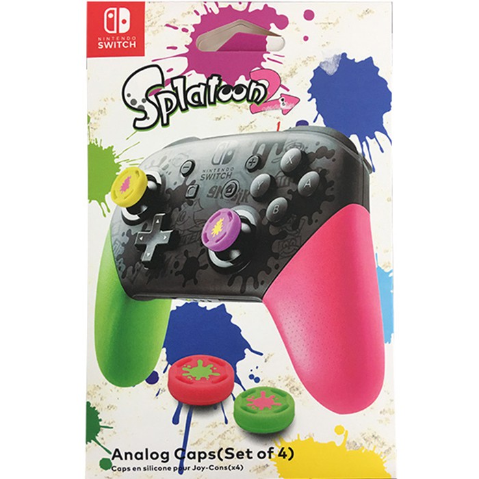 Set Nút Bọc Cần Analog Splatoon 2 Tay Cầm Pro