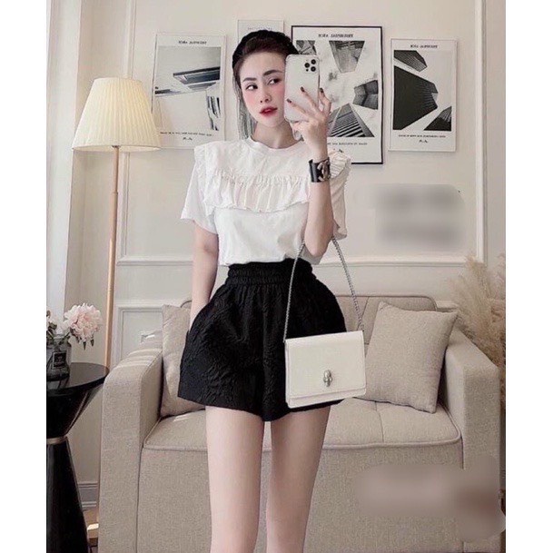 Quần Short Phồng Nhăn TKCT Quần Đùi Nữ | BigBuy360 - bigbuy360.vn