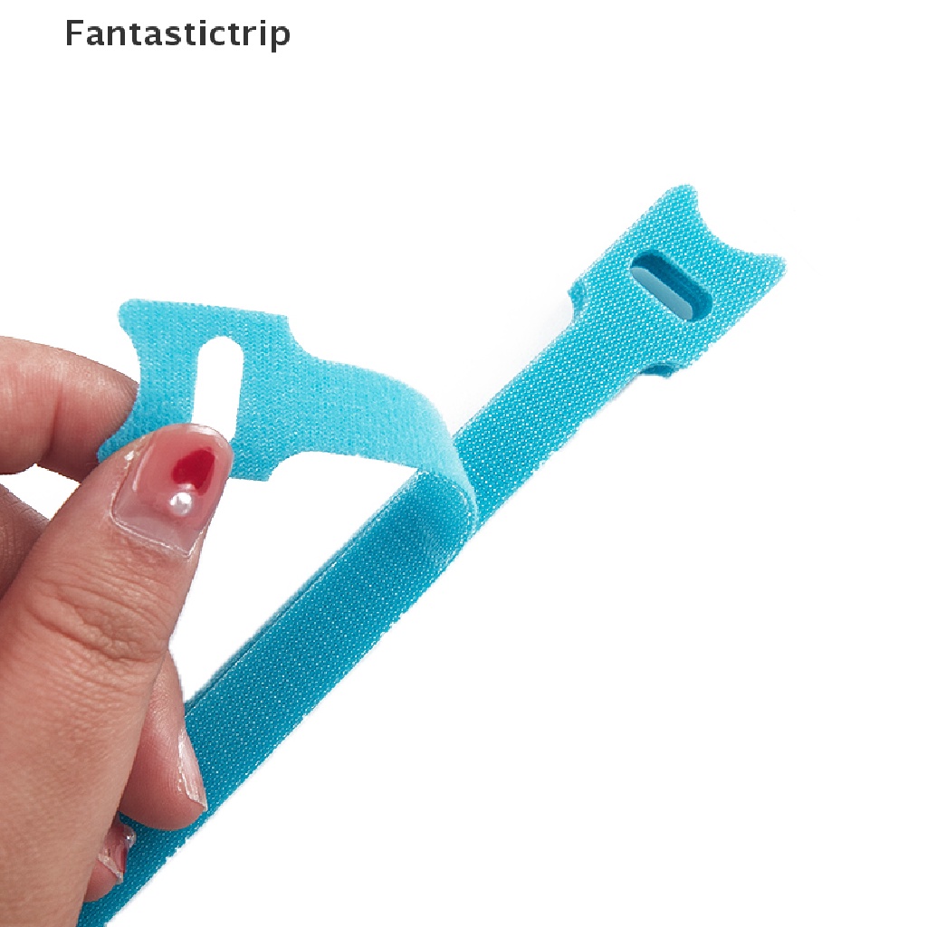 Set 10 Dây Buộc Cáp Bằng Nhựa Nylon Có Thể Tái Sử Dụng