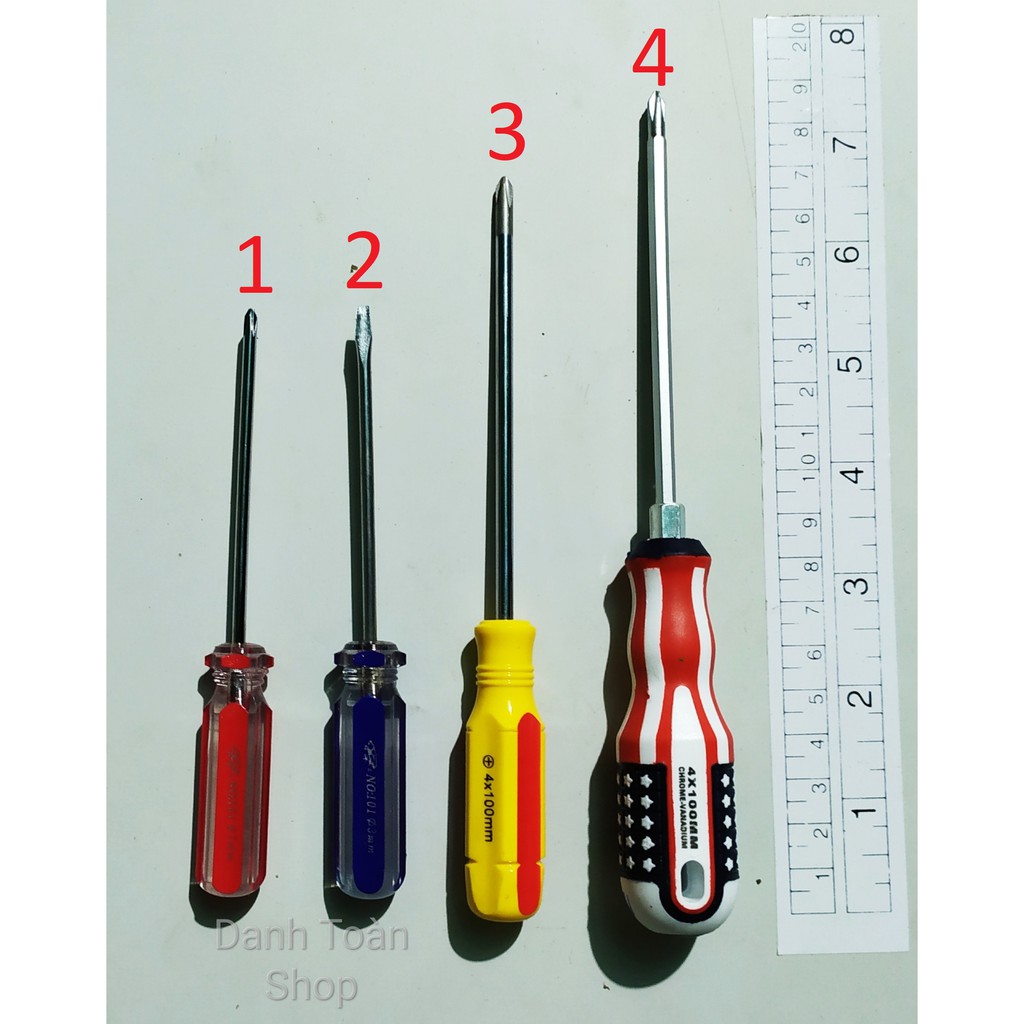 Tua Vít 3mm, 4mm