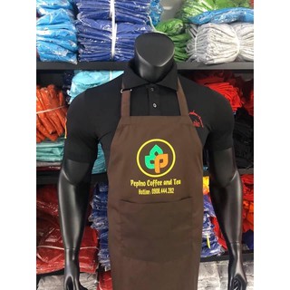 5 Tạp dề đồng phục in logo cho nam và nữ theo yêu cầu