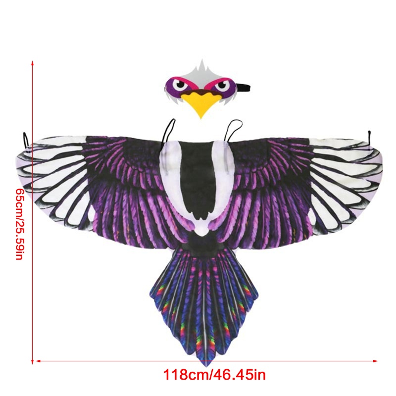 Áo Choàng Cánh Chim Đại Bàng Hóa Trang Tiệc Tùng Cho Bé