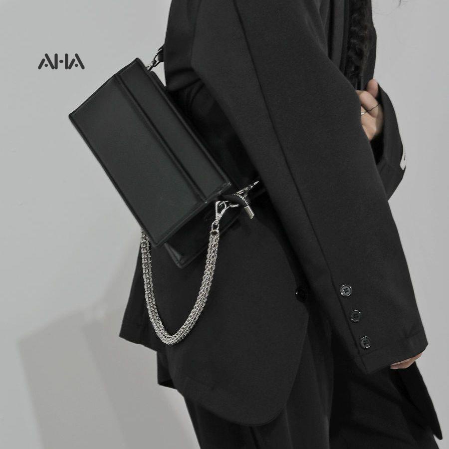 Túi đeo chéo AHA official dáng vuông nhỏ thiết kế đơn giản thời trang xinh xắn