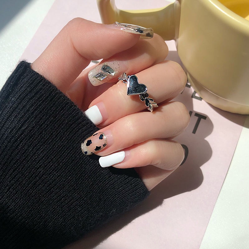 Nhẫn Dạng Mở Thiết Kế Đơn Giản Phong Cách Hip Hop Cá Tính