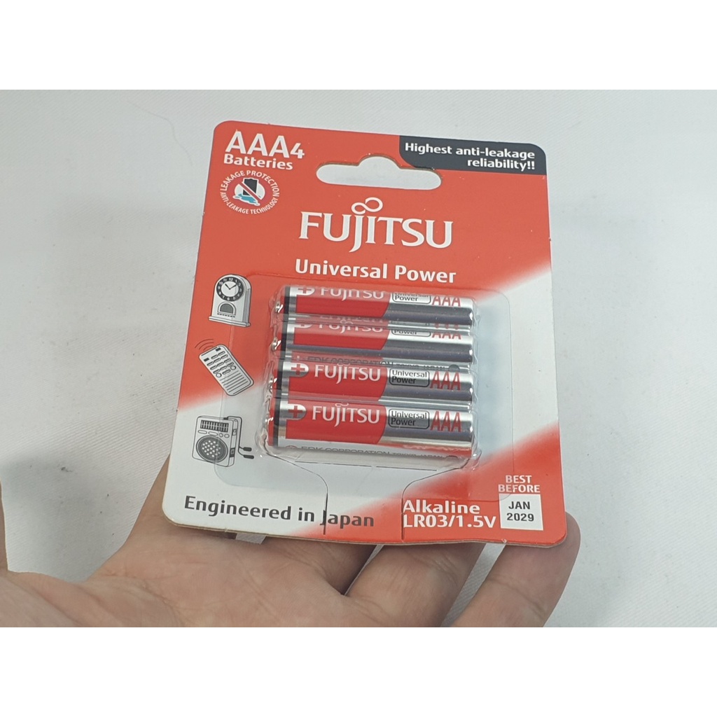 Pin Fujitsu Alkaline AA / AAA Vỉ 2 Viên , chính hãng - Điện gia dụng Hoàng Kim