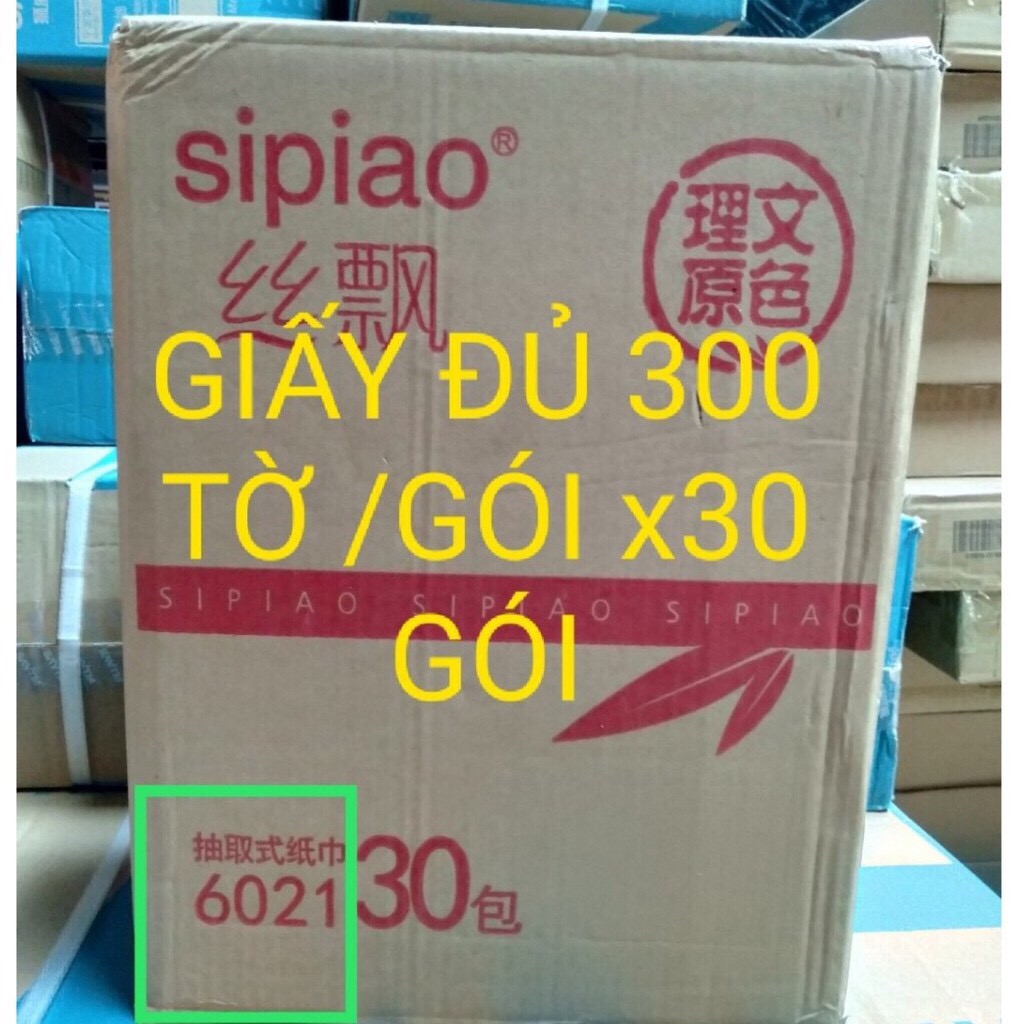 [TP.HCM] Giấy Ăn Gấu Trúc 300 Tờ/Gói (1 thùng 30 gói)