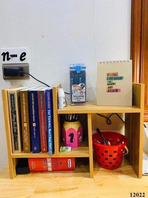 KỆ SÁCH ĐỂ BÀN MINI TẠO NHIỀU KIỂU TÙY CHỈNH ĐỘ RỘNG LÊN TỚI 70CM | BigBuy360 - bigbuy360.vn