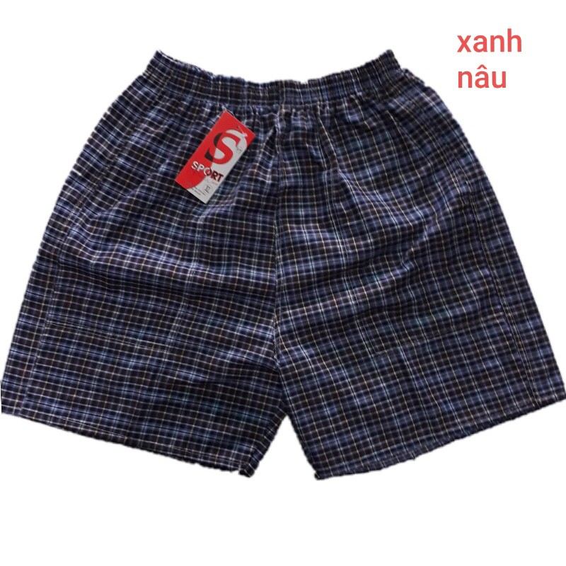 Combo 5 quần đùi nam vải kate dưới 88kg màu ngẫu nhiên