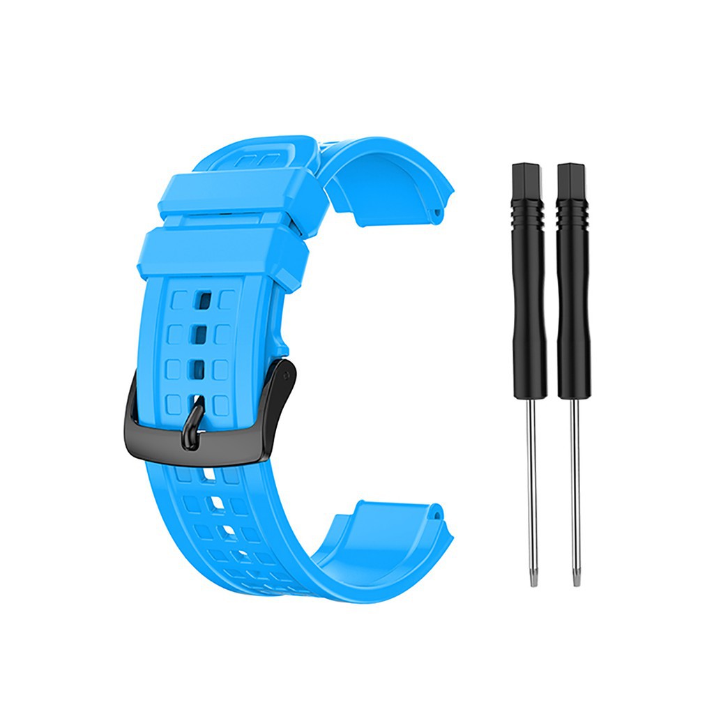 Dây Đeo Thay Thế Chất Liệu Cao Su Mềm Cho Đồng Hồ Thông Minh Garmin Forerunner 25 F25