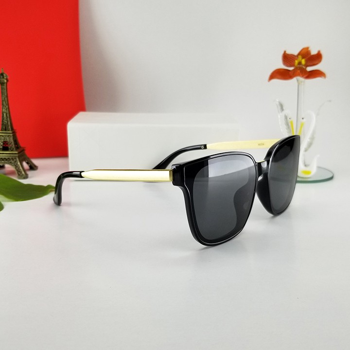 Mắt kính nữ - nam màu đen, nâu râm mát chống nắng, tia UV, Unisex 6035D - Form kính gọng kim loại ôm mặt - Giá sỉ | BigBuy360 - bigbuy360.vn