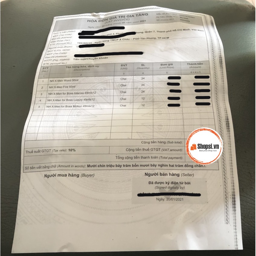 Nước Hoa Xmen For Boss 49ml Mùi Intense/Motion/Luxury